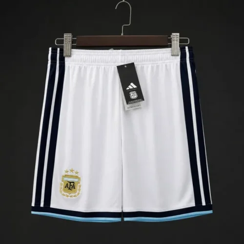Argentina Home White Shorts 26/27