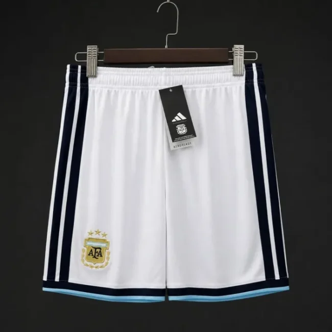 Argentina Home White Shorts 26/27