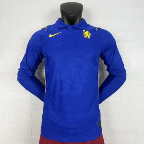 Chelsea Home Player Long Sleeve Men Jersey 26/27