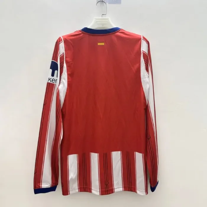 Atletico Madrid Home Long Sleeve Men Jersey 26/27