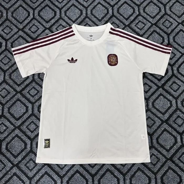 Spain 2026 White Man Jersey