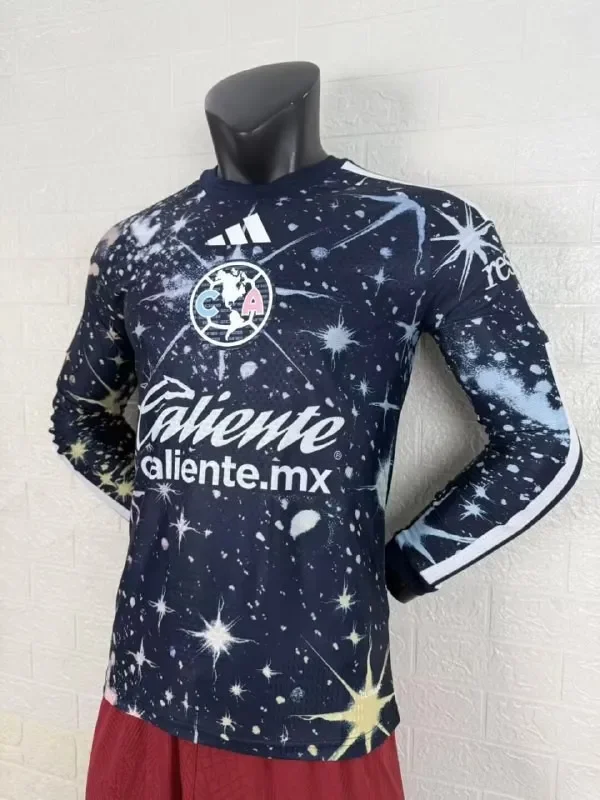 Club America Starry Sky Special Edition Player Long Sleeve Men Jersey 26/27