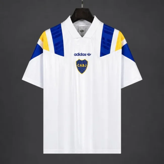 Boca EQT White Men Jersey 26/27