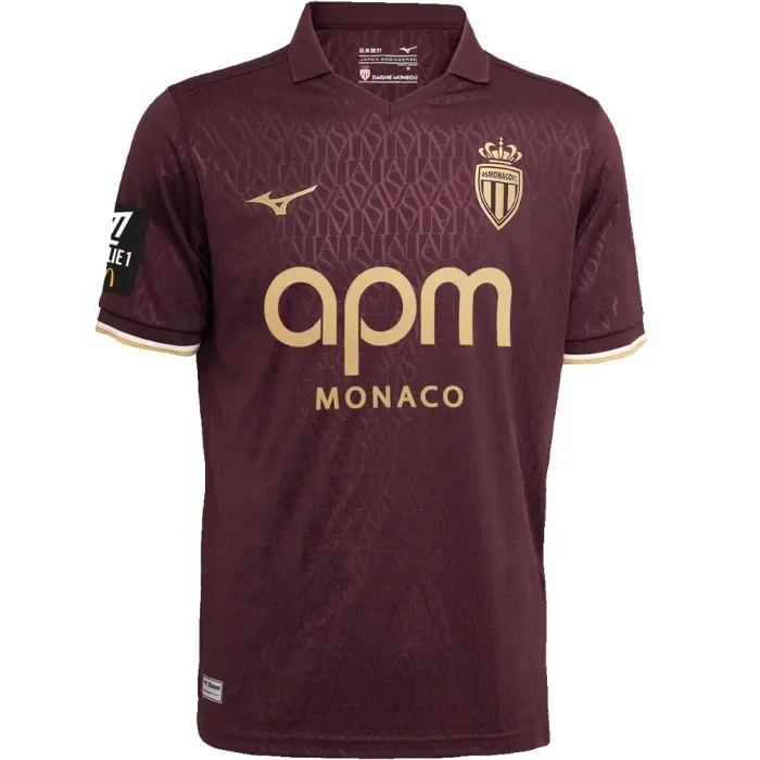 AS Monaco Away Player Man Jersey 26/27
