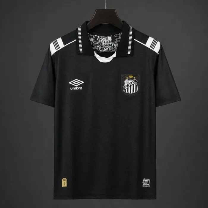 Santos Third Black Man Jersey 26/27