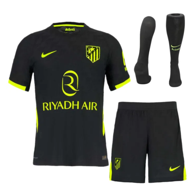 Atletico Madrid Away Kids Suit & Socks 26/27