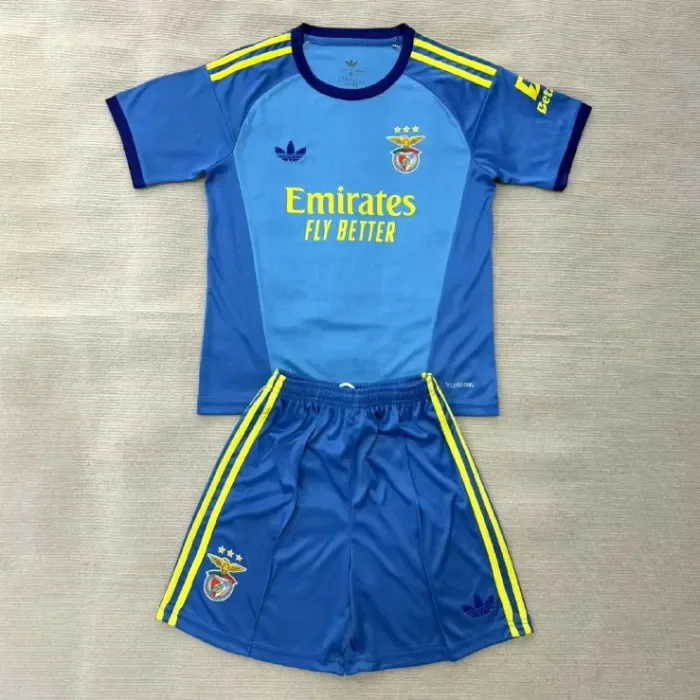 SL Benfica Blue Goalkeeper Kids Suit 26/27