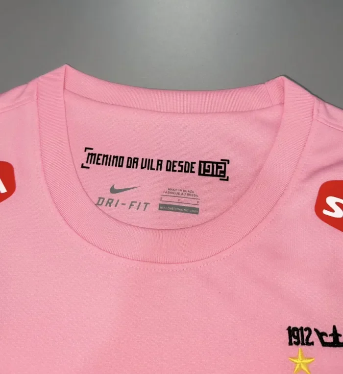Santos Pink Special Long Sleeve Man Jersey 2011/12