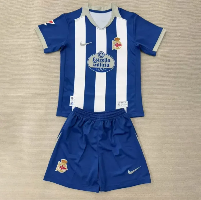 Deportivo La Coruña Home Kids Suit 26/27