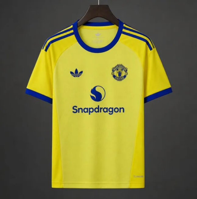 Manchester United Away Goalkeeper Yellow Men Jersey 26/27