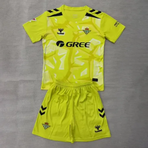 Real Betis Yellow Goalkeeper Men Jersey Suit 26/27