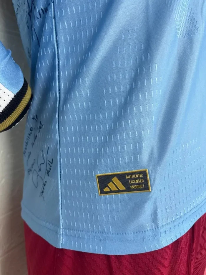 Argentina 2026 Messi Signature Edition Player Long Sleeve Men Jersey