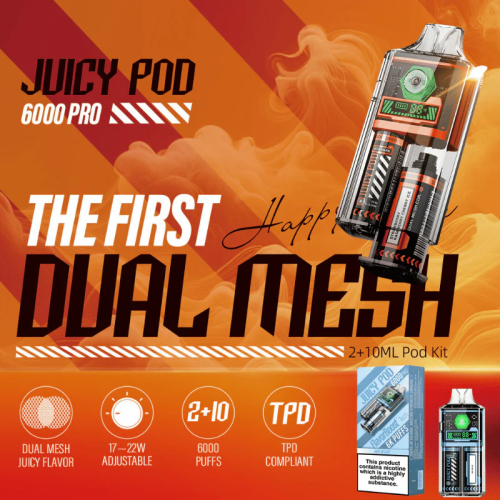 JUICY POD 6000 Puff PRO 