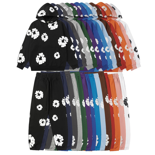 Mens Womens Hoodies Sets Hoodies Sweatshirts T-shirts Pullovers Sweatshirts Unisex Youth Clothing Cotton Hoodies Hip Hop Casual Hoodies