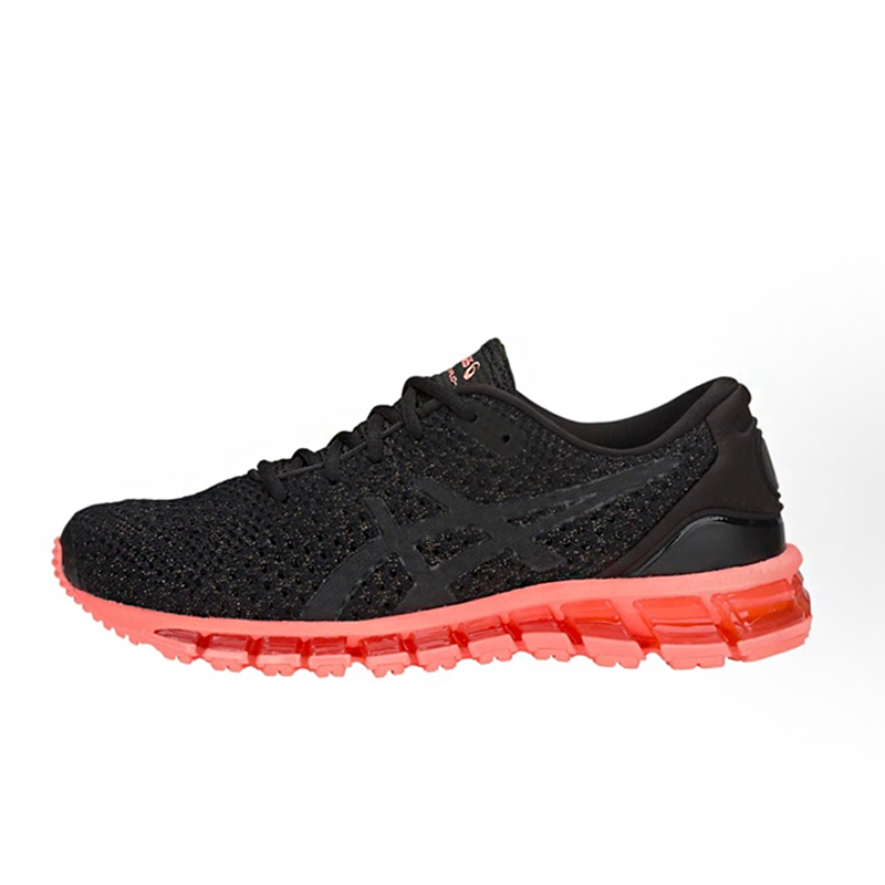Men Women Sneakers Gel-Quantum 360 Knit 2 Black Pink Shoes Unisex 40-47