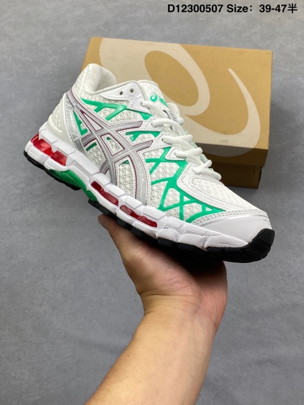 Men Women Sneakers Gel-Kayano 20 White Teal Pink Shoes Unisex 36-47