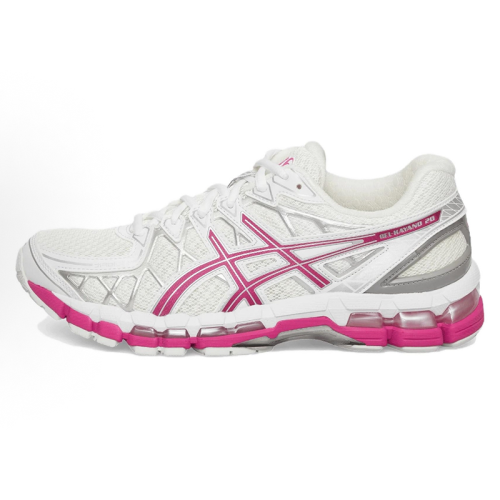 Men Women Sneakers Gel-Kayano 20 White Pink Shoes Unisex 39-47