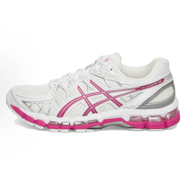 Men Women Sneakers Gel-Kayano 20 White Pink Shoes Unisex 39-47
