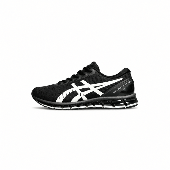 GEL-QUANTUM 360 Black White Sneakers (Unisex, Sizes 40–47)