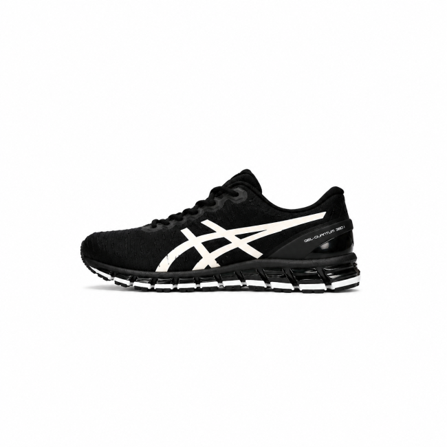 GEL-QUANTUM 360 Black  White Sneakers (Unisex, Sizes 40–47)