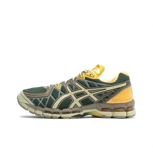 Gel-Kayano 20 -UB10-S Low-top Running Shoes, Green and Yellow (Unisex, Sizes 36–47)