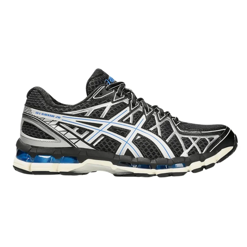 Gel-Kayano 20 Marathon Running Shoes, Black and Silver (Unisex, Sizes 36–47)