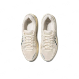 Gel-Kayano 20 Synthetic Leather Casual Shoes, Off-White (Unisex, Sizes 36–47)