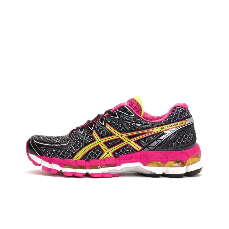 Gel-Kayano 20 Low-top Running Shoes, Black and Red Colorway (Women's, Sizes 36–44)