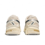 Gel-Kayano 20 Synthetic Leather Casual Shoes, Off-White (Unisex, Sizes 36–47)