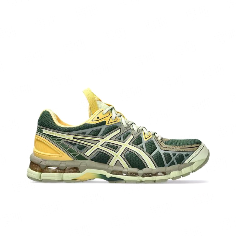 Gel-Kayano 20 -UB10-S Low-top Running Shoes, Green and Yellow (Unisex, Sizes 36–47)