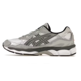 Gel-NYC Fabric Synthetic Leather Low-Top Casual Shoes, Grey (Unisex, Sizes 36–47)
