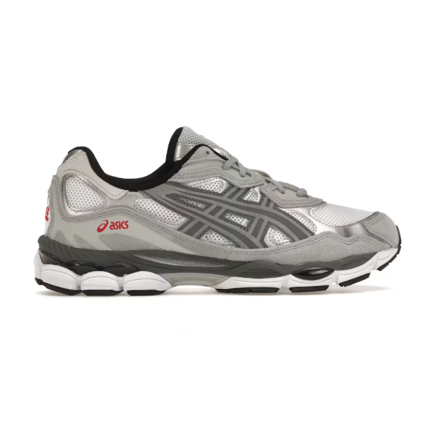 Gel-NYC Fabric Synthetic Leather Low-Top Casual Shoes, Grey (Unisex, Sizes 36–47)
