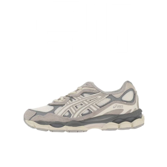 Gel-NYC Retro Versatile Low-Top Casual Shoes, Beige/Grey (Unisex, Sizes 36–47)