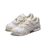 Gel-NYC Suede Mesh Low-Top Casual Shoes, Grey/White (Unisex, Sizes 36–47)