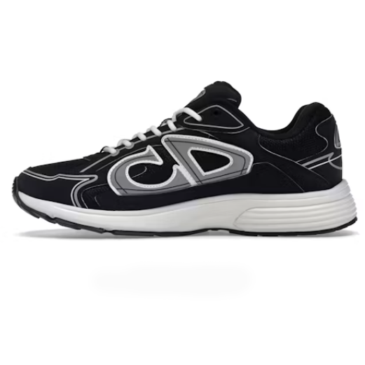 B30 Mesh Running Shoes, Low-top, Casual Wear, Black (Unisex, Sizes 36–47)
