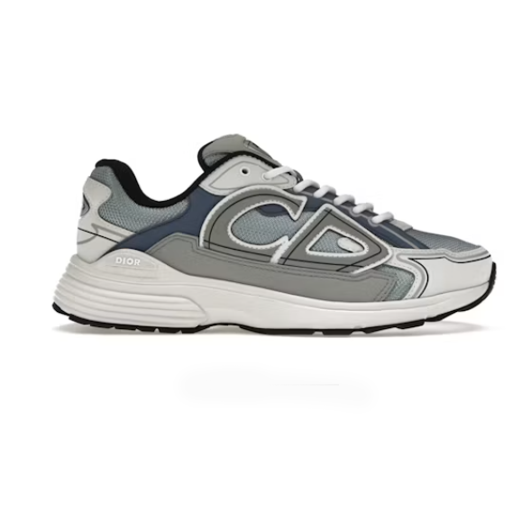 B30 Mesh Low-Top Casual Shoes, Blue-Grey (Men's, Sizes 36–47)