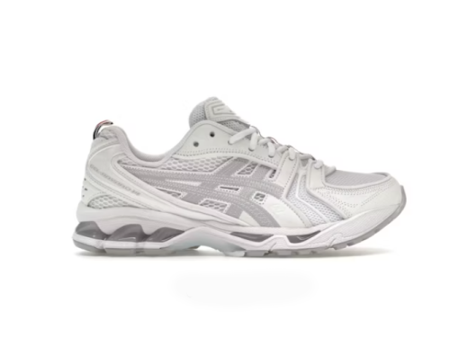 Gel-Kayano 14 “THOM BROWNE” Low-top Casual Shoes, White (Unisex, Sizes 36–47)