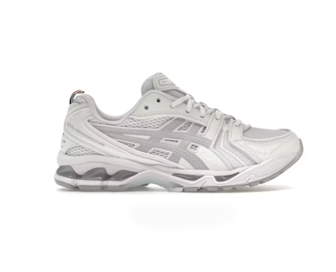 Gel-Kayano 14 “THOM BROWNE” Low-top Casual Shoes, White (Unisex, Sizes 36–47)