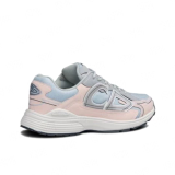 B30 Mesh Low-Top Casual Shoes in Grey-Pink Blue (Men's, Sizes 38–47)