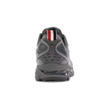 Gel-Kayano 14 “THOM BROWNE” Suede Mesh Cowhide PU Low-Top Casual Shoes, Medium Grey (Unisex, Sizes 36–47)