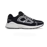 B30 Mesh Running Shoes, Low-top, Casual Wear, Black (Unisex, Sizes 36–47)