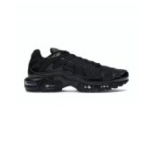Air Max Plus Low-Top Casual Urban Running Shoes, Black (Men's, Sizes 36–49)