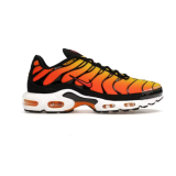 Air Max Plus Low-Top Casual Running Shoes, Black, Orange, and Yellow (Unisex, Sizes 36–49)