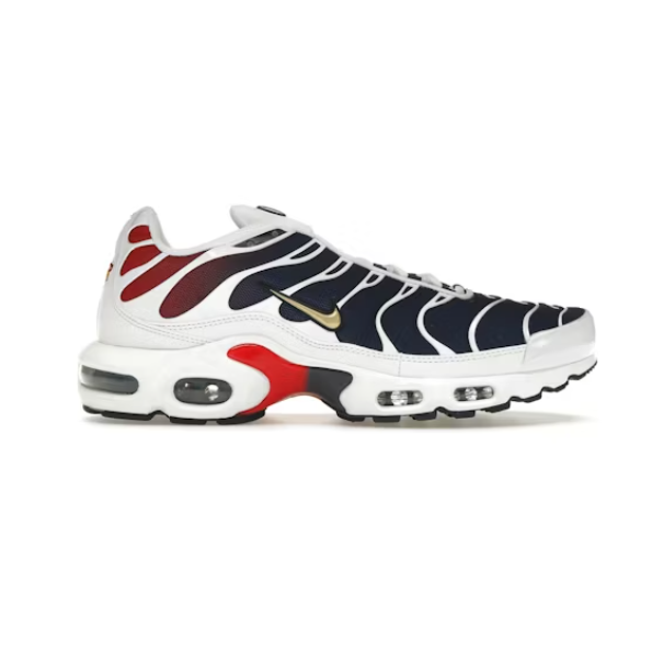 Air Max Plus “PSG” Low-top Casual Running Shoes in Blue, White, and Red (Men's, Sizes 36–49)