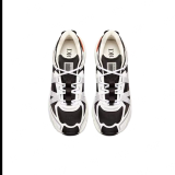 B24 Runtek Low-top Casual Shoes, Black and White (Men's, Sizes 38–47)