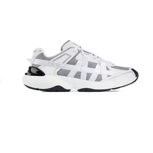 B24 Runtek Low-top Casual Shoes, Grey and White Nylon (Unisex, Sizes 36–47)