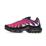 Air Max Plus Low-Top Casual Running Shoes, Black/Purple (Men's, Sizes 36–49)