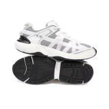 B24 Runtek Low-top Casual Shoes, Grey and White Nylon (Unisex, Sizes 36–47)