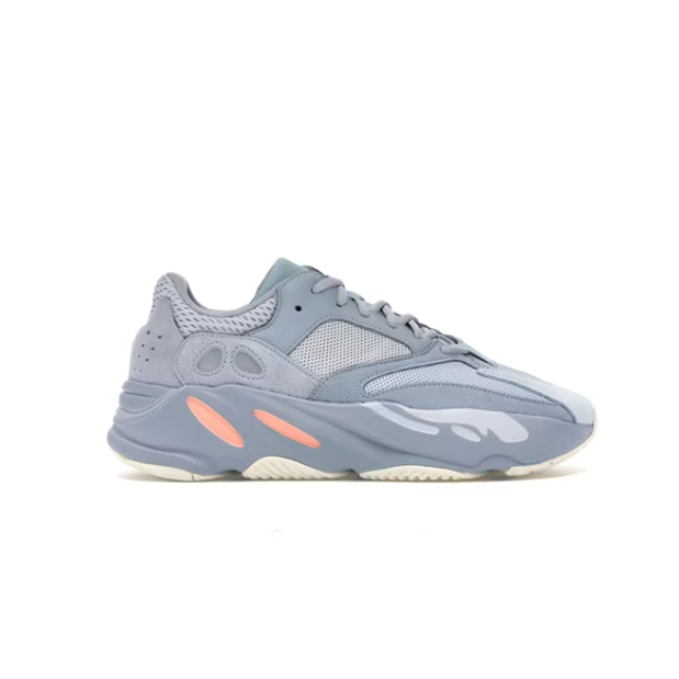 Boost 700 “inertia” low-top chunky sneakers, blue-grey (unisex, sizes 36–49)