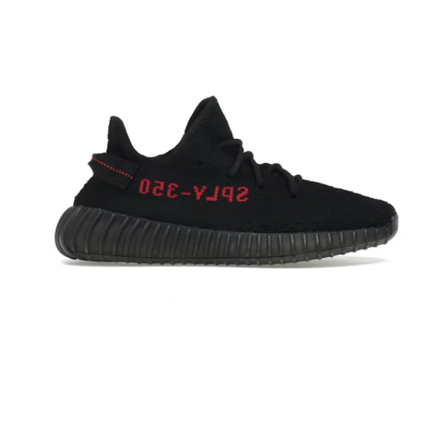 Boost 350 V2 Low-top Casual Shoes, Black/Red (Unisex, Sizes 36–49)